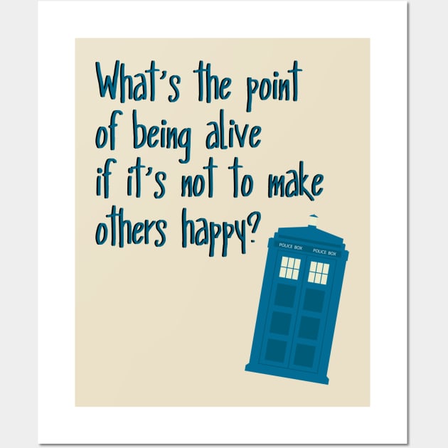 Doctor Who Dan Lewis Wall Art by Bookishandgeeky